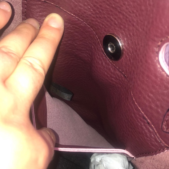 Rebecca Minkoff Maroon mini backpack - Picture 7 of 11